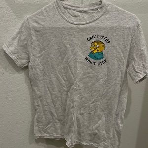 The Simpson Ralph T-Shirt in Grey